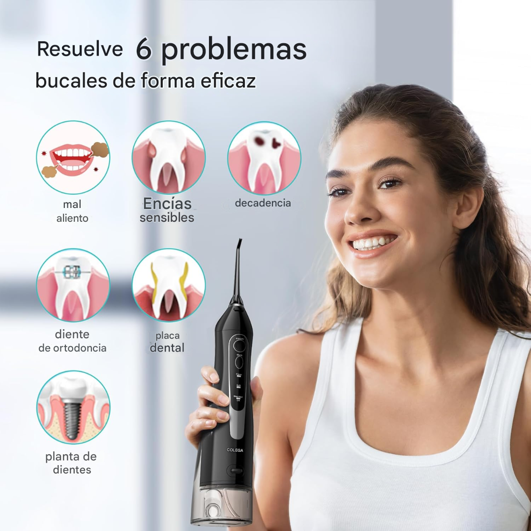 Irrigador Bucal Portátil Profesional